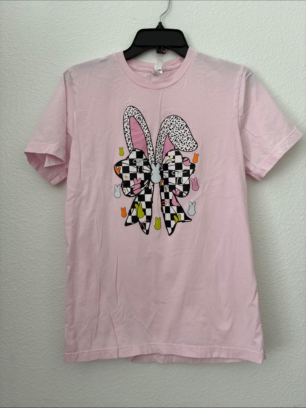 Bella Canvas Light Pink Women's Crewneck Tee size Medium